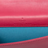 Gucci Mini GG Marmont Embroidered Matelasse Velvet Love Wallet On Chain Secondhand