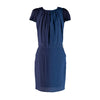 Secondhand Anna Molinari Silk Duo-tone Dress