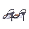 Secondhand Chanel Black Quilted Leather Slingback Sandals