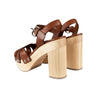 Secondhand Prada Wooden Platform Sandals