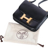 Second hand Hermès Black Box Calfskin Constance 18 Shoulder Bag