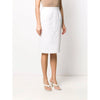 Lanvin White Cotton Skirt - '80s Second hand