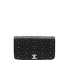 Chanel Black Chevron Quilted Leather Bag - 2010s Second hand