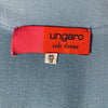 Ungaro Baby Blue Wool Overcoat - '80s Second hand