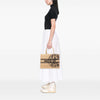 Dior Medium Jute Embroidered Book Tote Secondhand