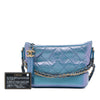 Chanel Small Quilted Iridescent Aged Calfskin Gabrielle Hobo Secondhand
