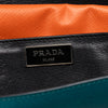 Prada Bicolor Saffiano Lux Sound Lock Satchel Secondhand