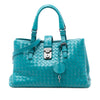 Bottega Veneta Small Nappa Intrecciato Roma Satchel Secondhand