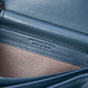 Secondhand Bottega Veneta Nappa Intrecciato Embroidered Continental Wallet on Chain