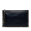 Valentino Leather Rockstud Clutch Secondhand