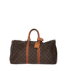 Louis Vuitton Brown Monogram Canvas Travel Bag - '80s Second hand