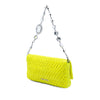 Miu Miu Matelasse Nappa Crystal Chain Satchel Secondhand