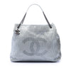 Chanel CC Perforated Leather Tote Secondhand