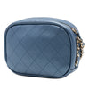 Chanel Small Quilted Metallic Goatskin Casual Trip Camera Bag Secondhand