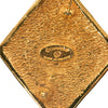 Chanel Gold Plated  Coco Mark Diamond Brooch Secondhand