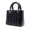 Dior Medium Patent Cannage Lady Dior Secondhand