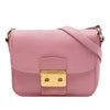 Miu Miu Goatskin Madras Crossbody Secondhand