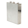 Saint Laurent Metal and Leather Tuxedo Box Star Clutch on Chain Secondhand