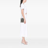 Saint Laurent Metal and Leather Tuxedo Box Star Clutch on Chain Secondhand
