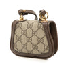 Gucci GG Supreme Blondie Card Case on Strap Secondhand