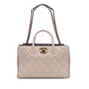 Chanel Quilted Calfskin Portobello Satchel Secondhand