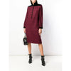 Ungaro Burgundy Checked Wool Dress - '80s Second hand