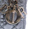 Dior Small Metallic Grained Calfskin Cannage Supple Lady Dior Secondhand