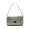 Miu Miu Matelasse Metallic Nappa Crystal Chain Satchel Secondhand