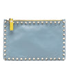 Valentino Bicolor Leather Rockstud Clutch Secondhand