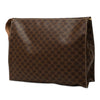 Celine Macadam Coated Canvas Clutch Secondhand