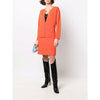 Chanel Orange Cashmere Miniskirt - '80s Second hand