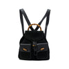 Gucci Large Suede Bamboo Drawstring Backpack Secondhand