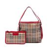 Burberry Small Haymarket Check Coated Canvas Canterbury Tote Secondhand