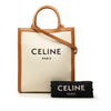 Celine Small Canvas Vertical Cabas Satchel Secondhand