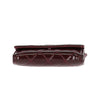 Chanel Burgundy Patent Leather Wallet - 2010s Second hand