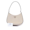 Prada Brushed Leather Cleo Shoulder Bag Secondhand