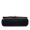 Chanel Small Quilted Jersey and Tweed Chain Flap Secondhand