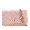 Chanel Classic Caviar Wallet On Chain Secondhand