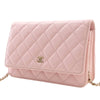 Chanel Classic Caviar Wallet On Chain Secondhand