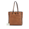 Prada Woven Goatskin Madras Tote Secondhand