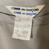 Comme des Garçons Grey Nylon Blouse - '90s Second hand