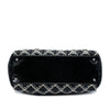 Chanel Tweed Woven Crinkled Patent Just Mademoiselle Bowler Bag Secondhand