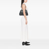 Chanel Tweed Woven Crinkled Patent Just Mademoiselle Bowler Bag Secondhand