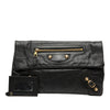 Balenciaga Lambskin Motocross Giant 12 Envelope Clutch Secondhand