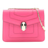 Bvlgari Small Leather Square Serpenti Forever Chain Crossbody Secondhand
