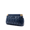 Miu Miu Matelasse Patent Frame Clutch Secondhand