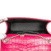 Saint Laurent Medium Croc Embossed Leather Kate Tassel Crossbody Secondhand