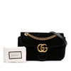 Gucci Medium GG Marmont Matelasse Velvet Shoulder Bag Secondhand