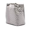 Chanel Small Chevron Iridescent Calfskin Urban Spirit Bucket Bag Secondhand