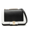 Ferragamo Bicolor Leather Vara Bow Crossbody Secondhand